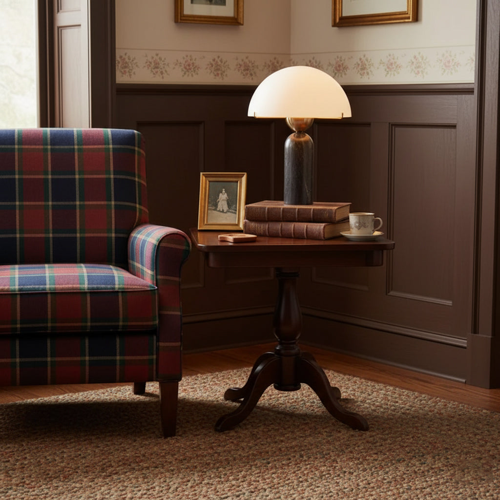 Orbis Hand-Cut Stone Table Lamp