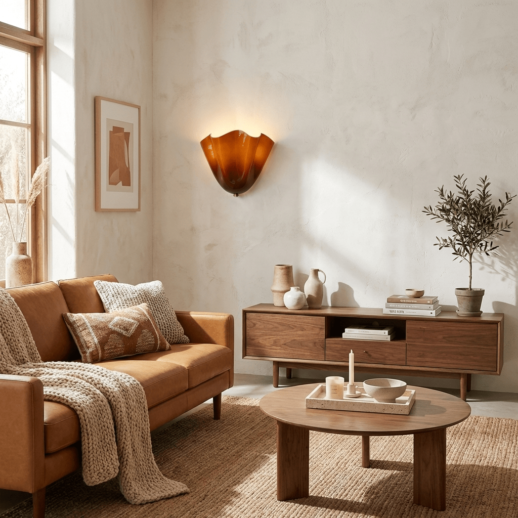 Petal Shell Wall Light