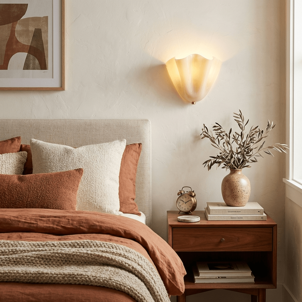 Petal Shell Wall Light