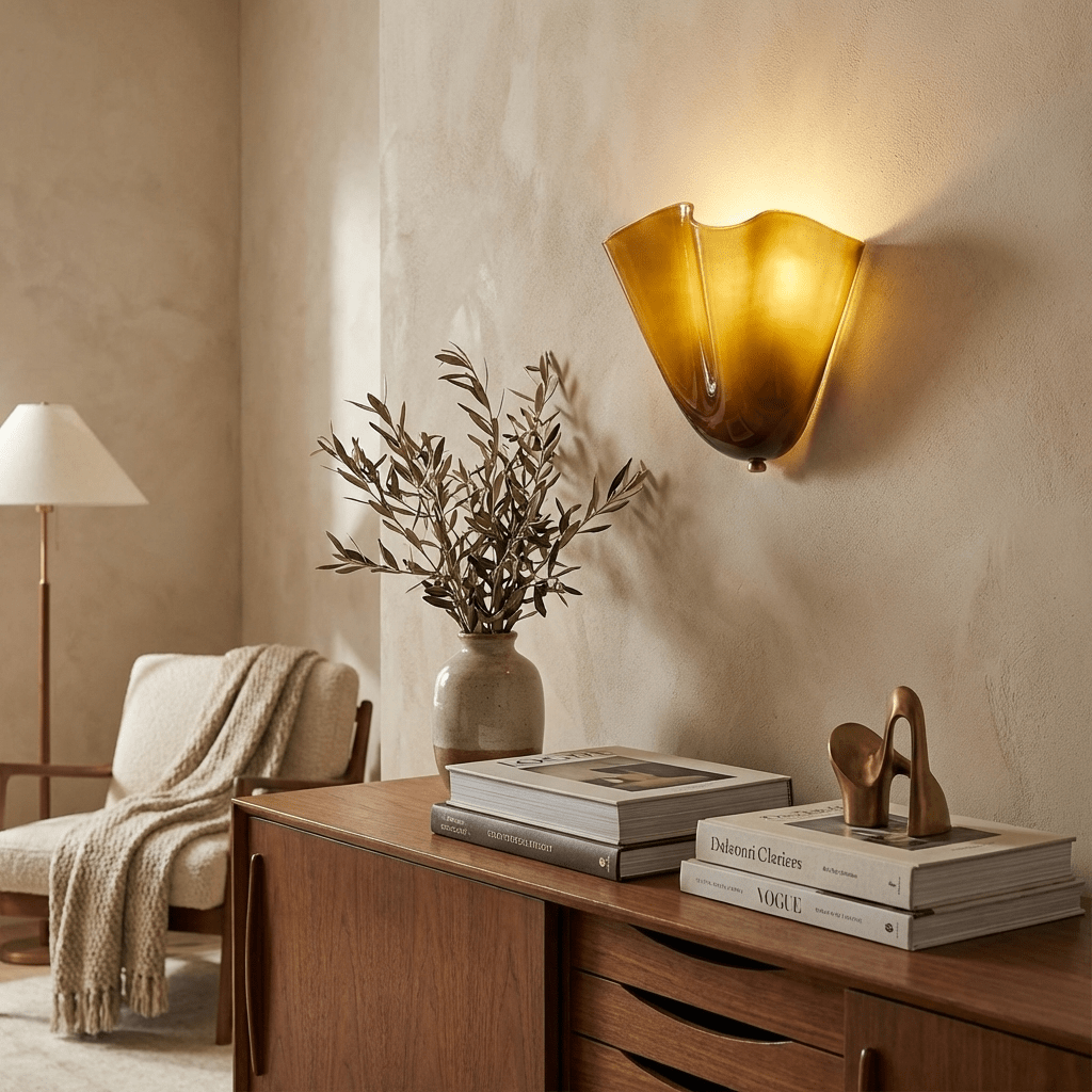 Petal Shell Wall Light