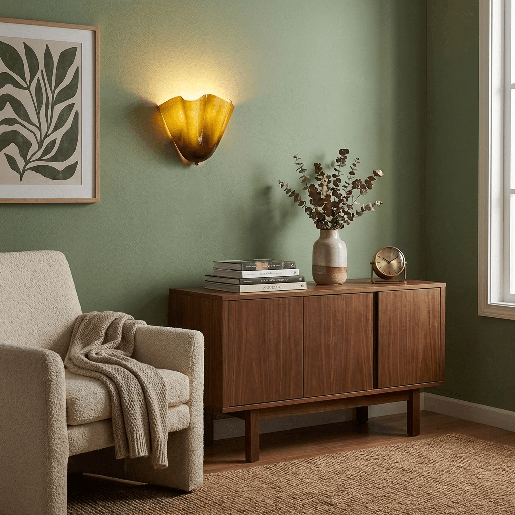 Petal Shell Wall Light
