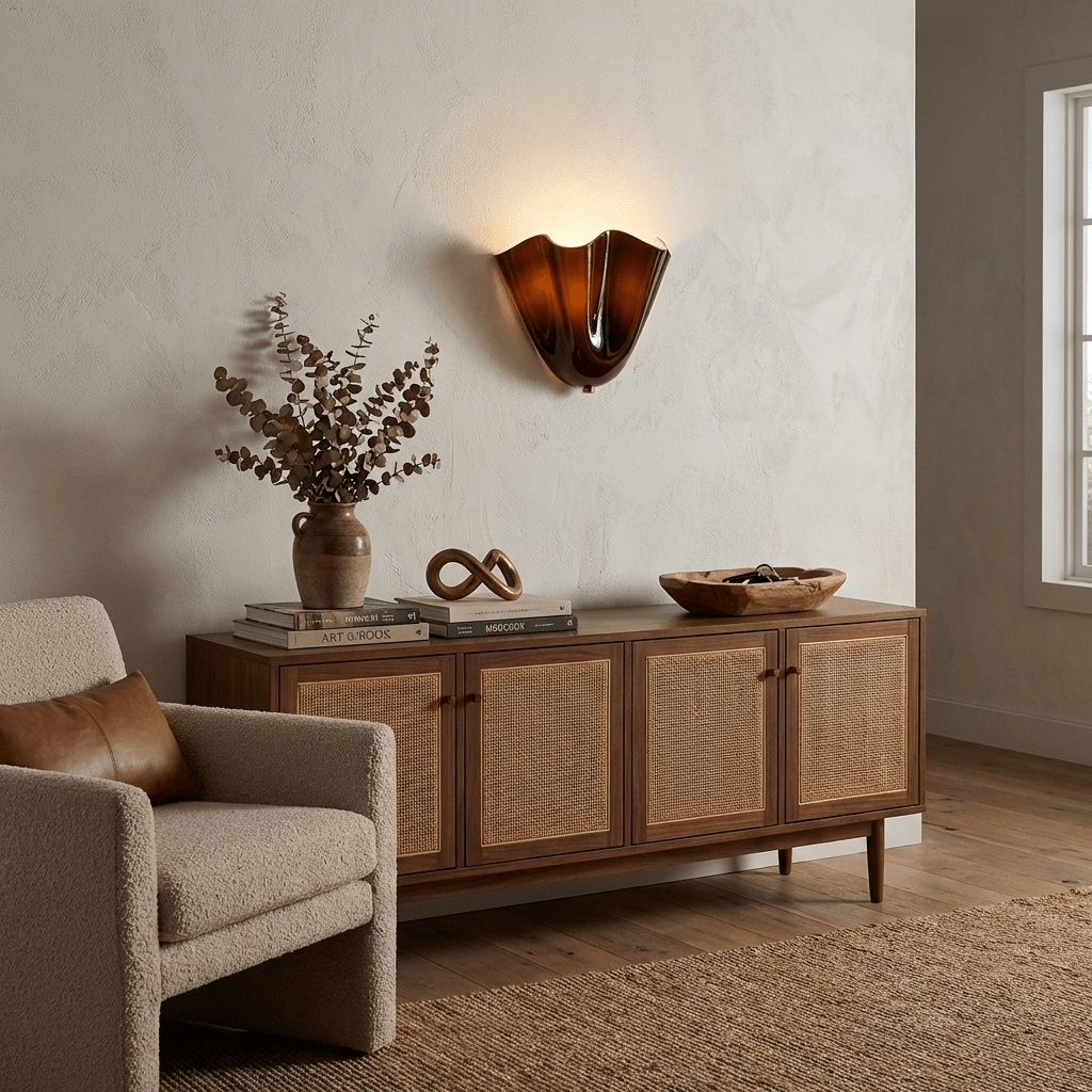 Petal Shell Wall Light