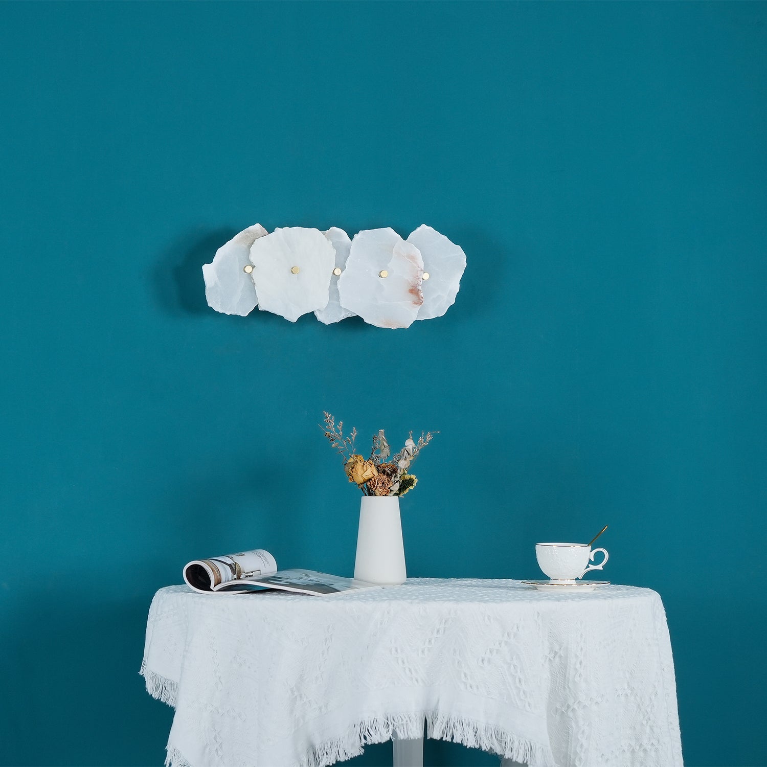 Rivo Alabaster Linear Sconce