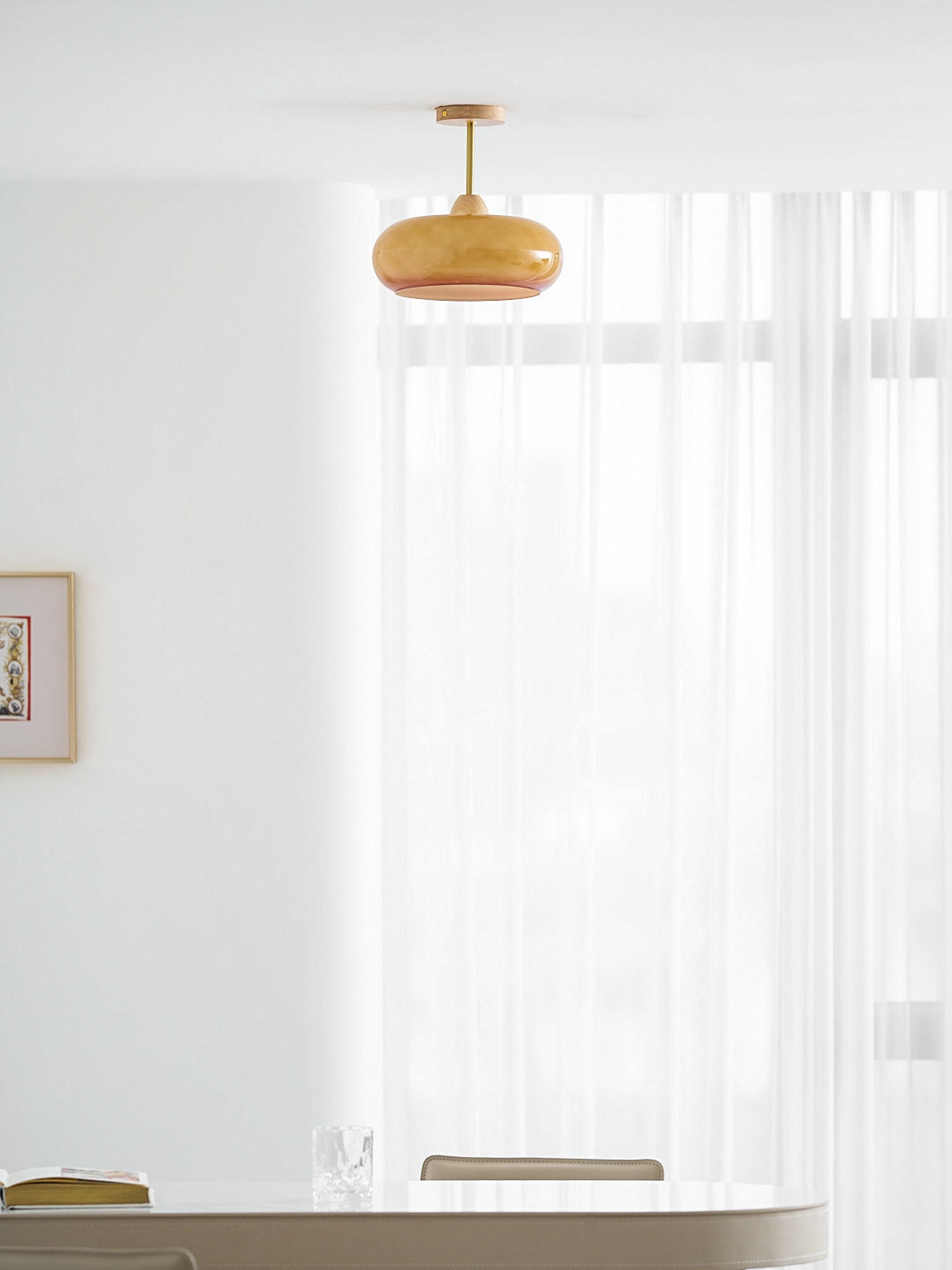 Bauhaus Disc Ceiling Light
