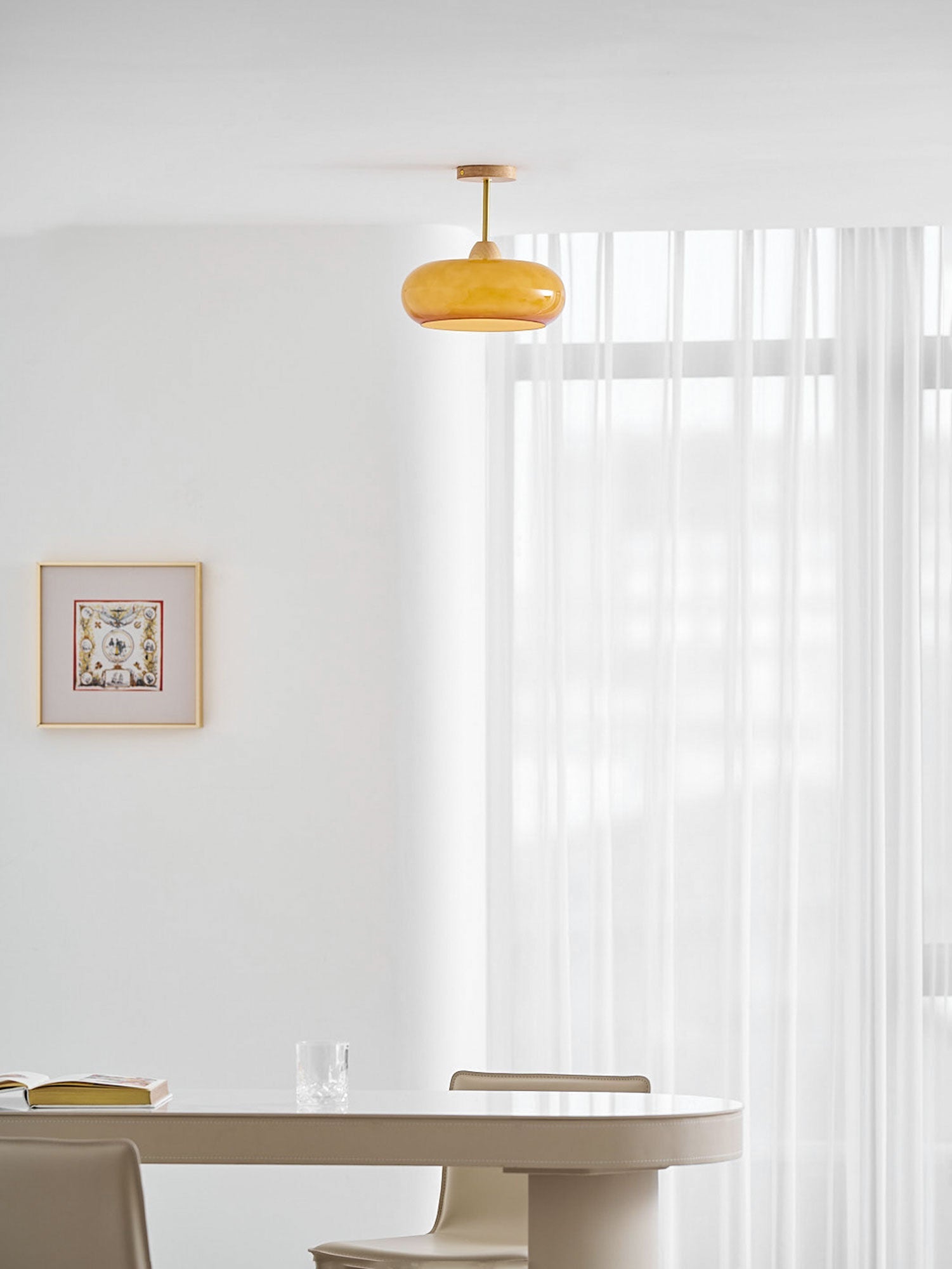 Bauhaus Disc Ceiling Light