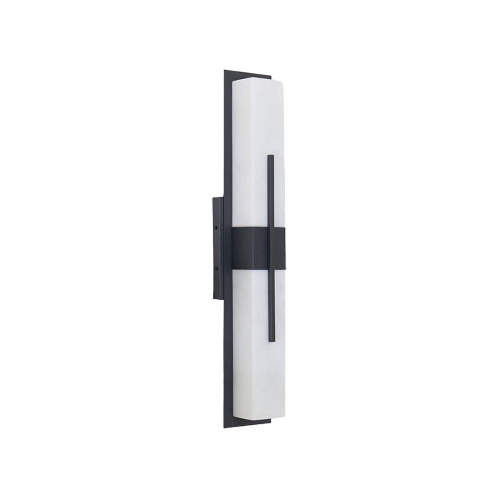 Tall Alabaster Glow Wall Sconce