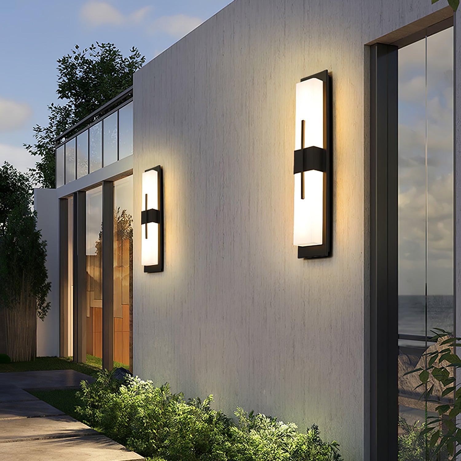 Tall Alabaster Glow Wall Sconce