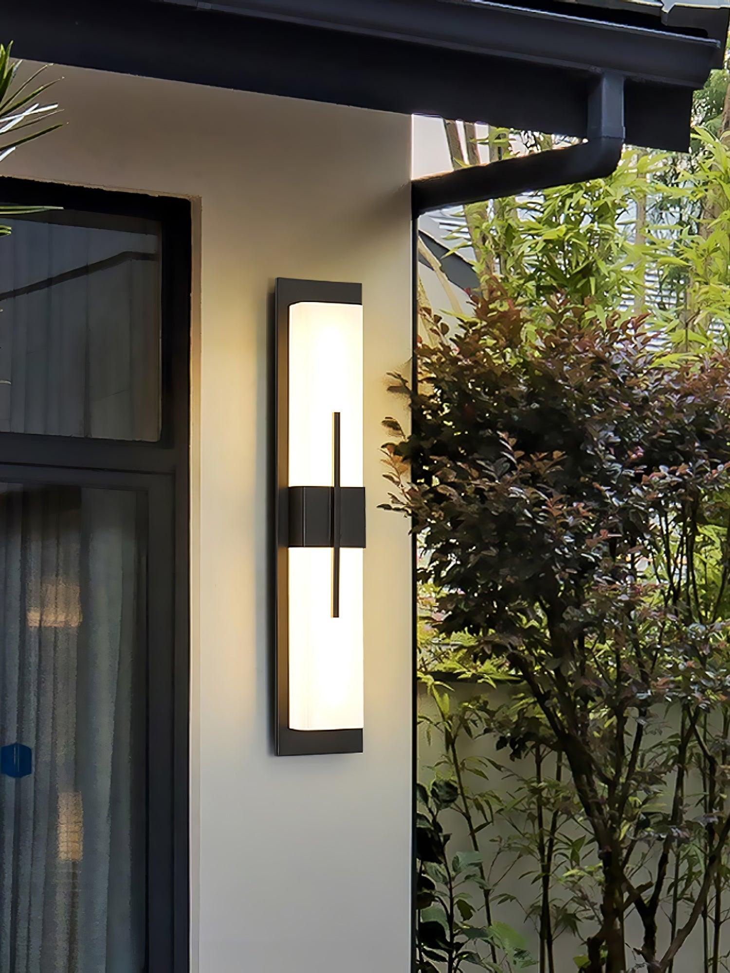 Tall Alabaster Glow Wall Sconce