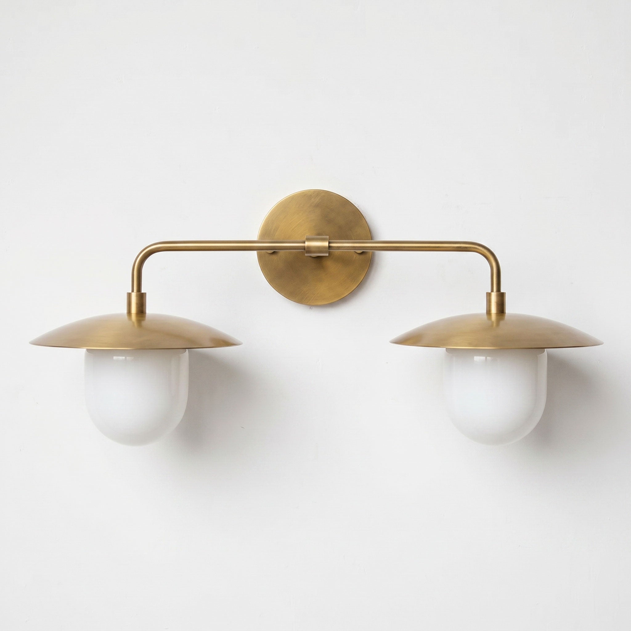 Coupe Opal Dish Sconce