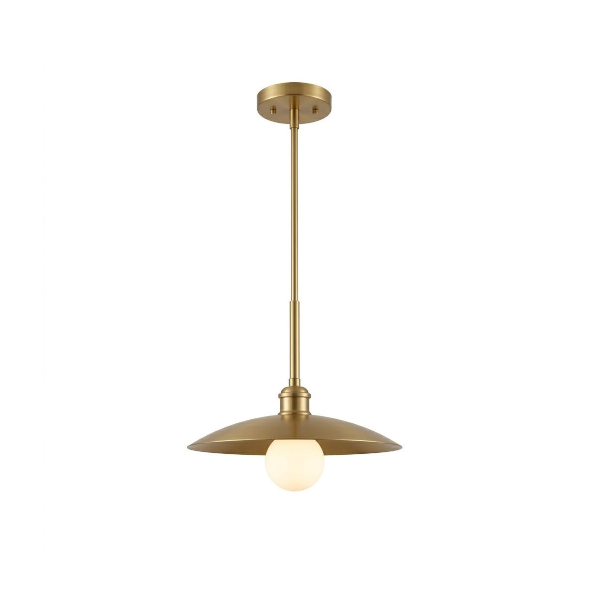 Brass Dome Kitchen Island Pendant Light