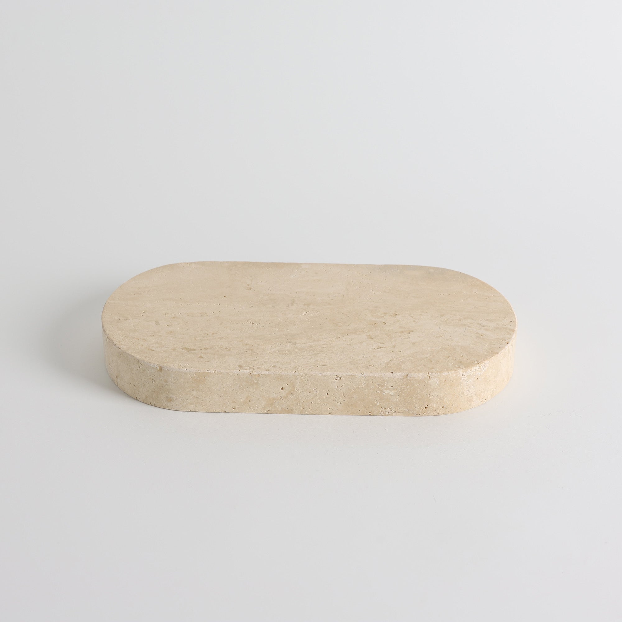 Pill Shaped Stone Catchall Tray