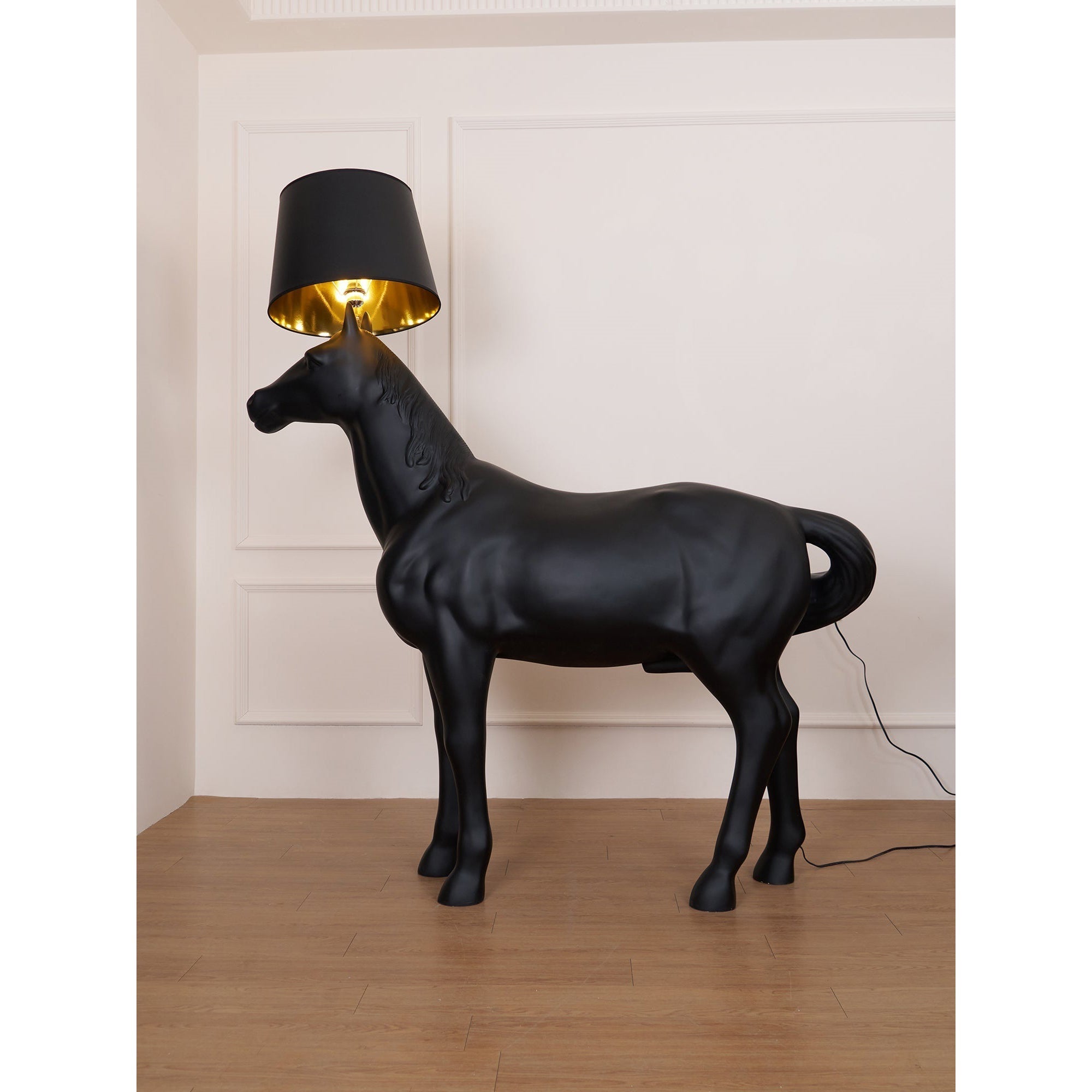 Sculptural Horse Floor Lamp