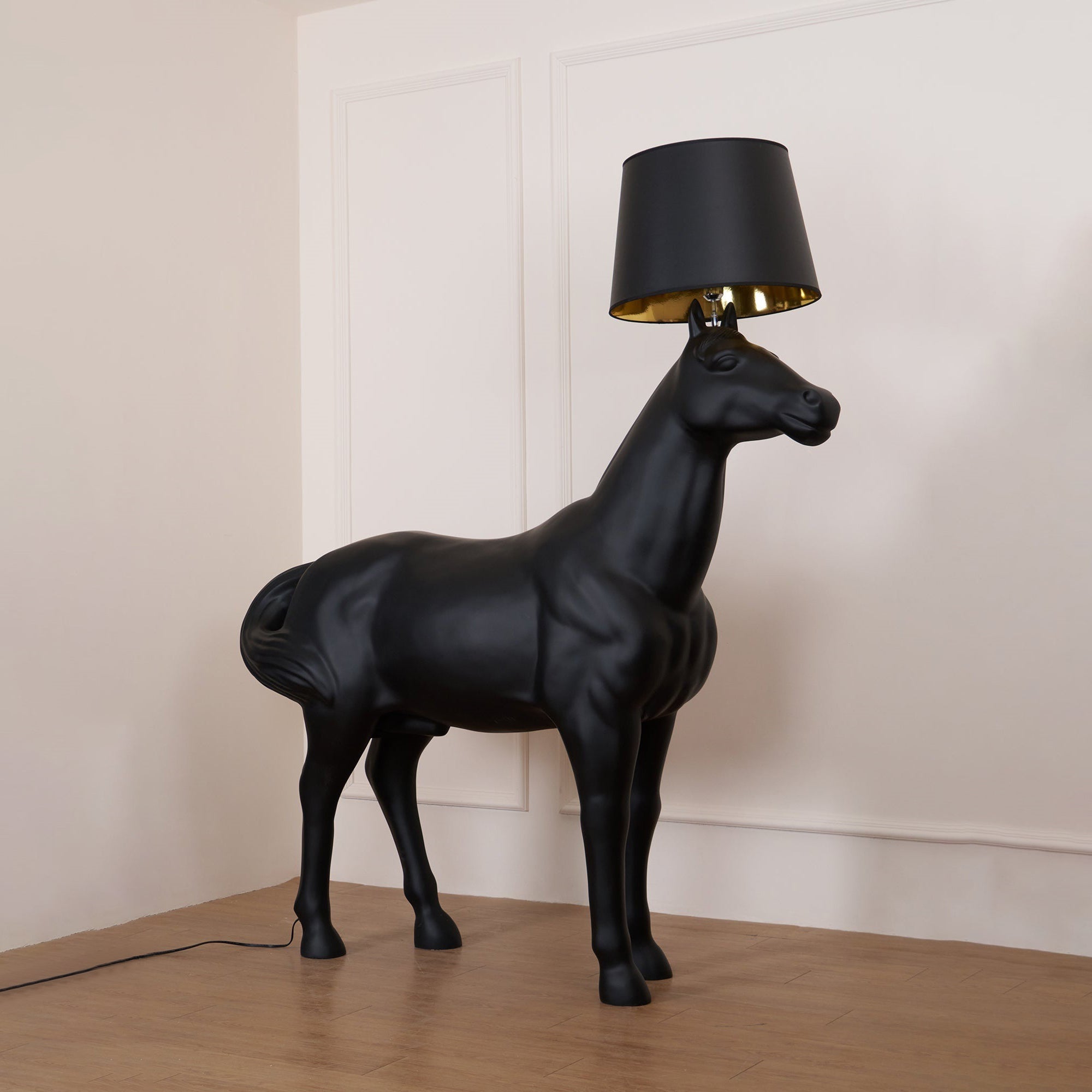 Sculptural Horse Floor Lamp