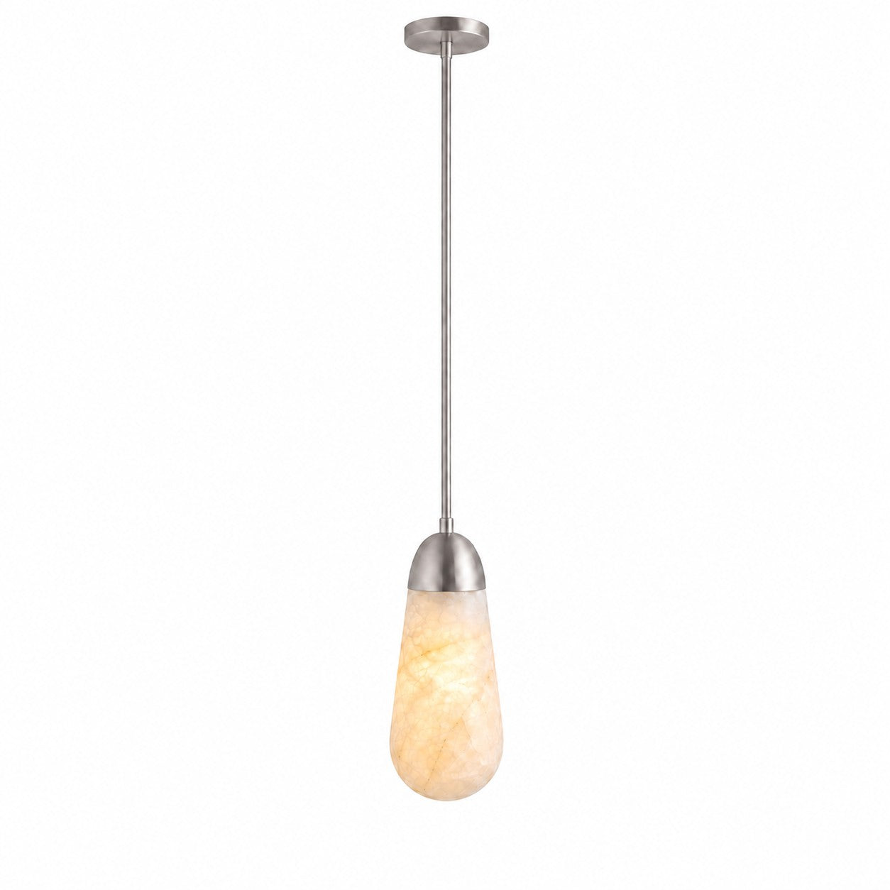 Slim Drop Alabaster Pendant Lamp