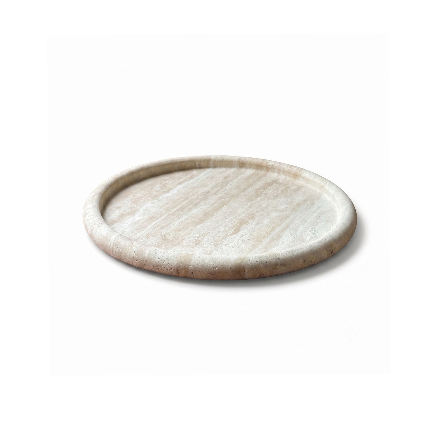 Round Stone Catchall Tray