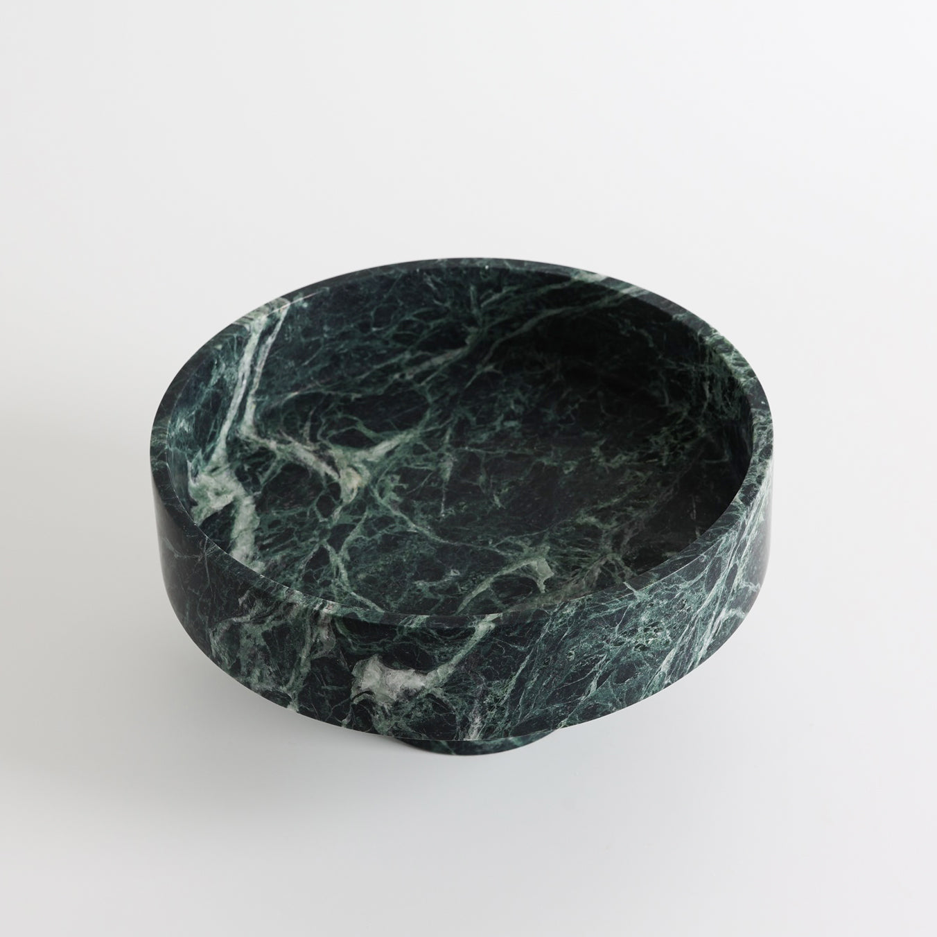 Footed Marble Pedestal Bowl