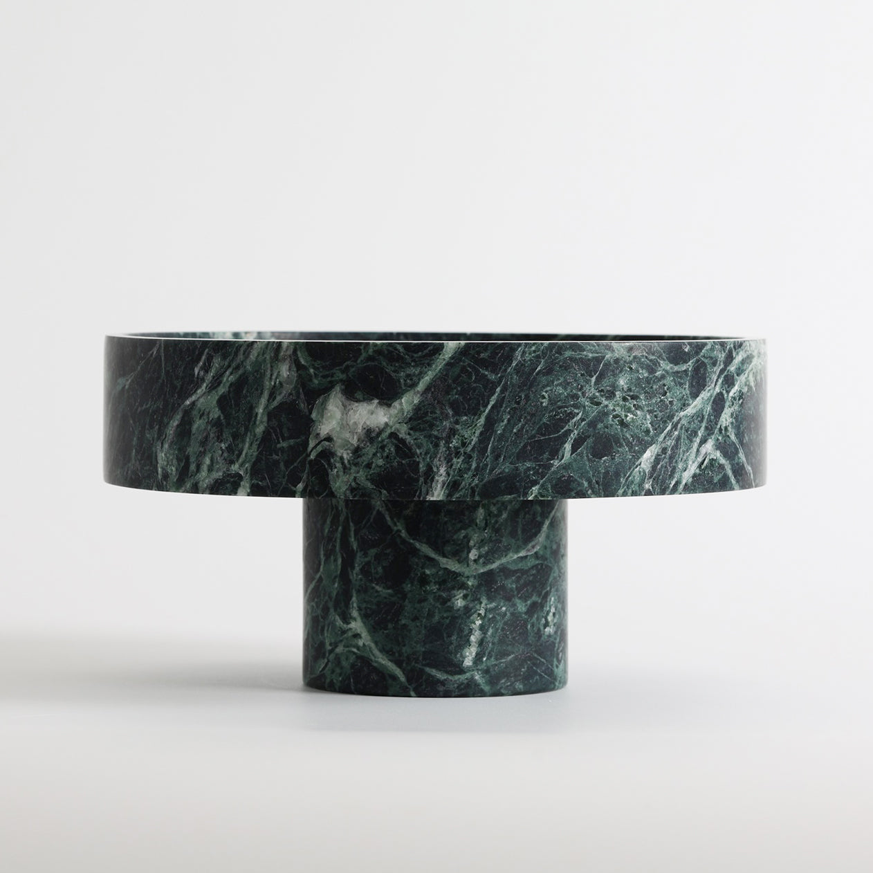 Footed Marble Pedestal Bowl