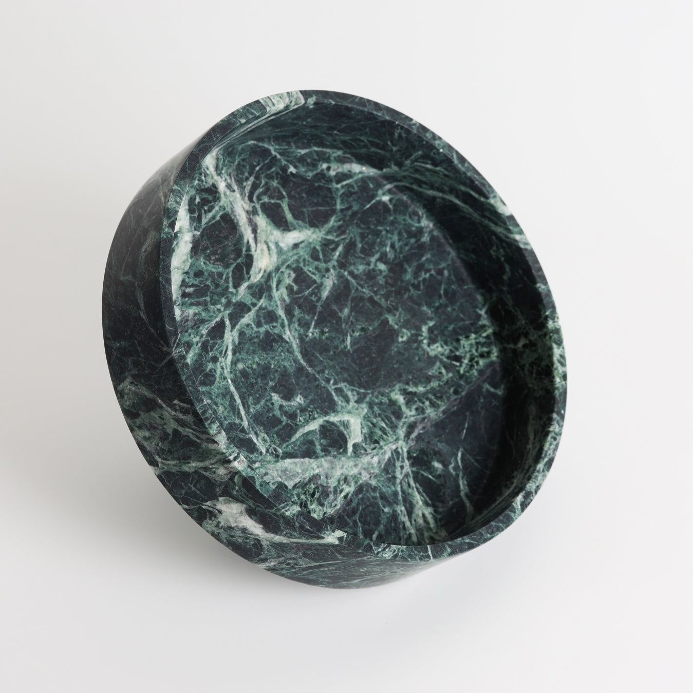 Footed Marble Pedestal Bowl