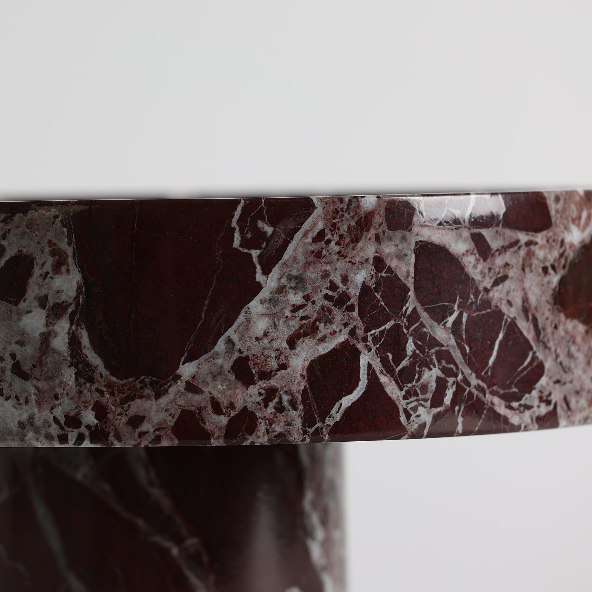 Footed Marble Pedestal Bowl