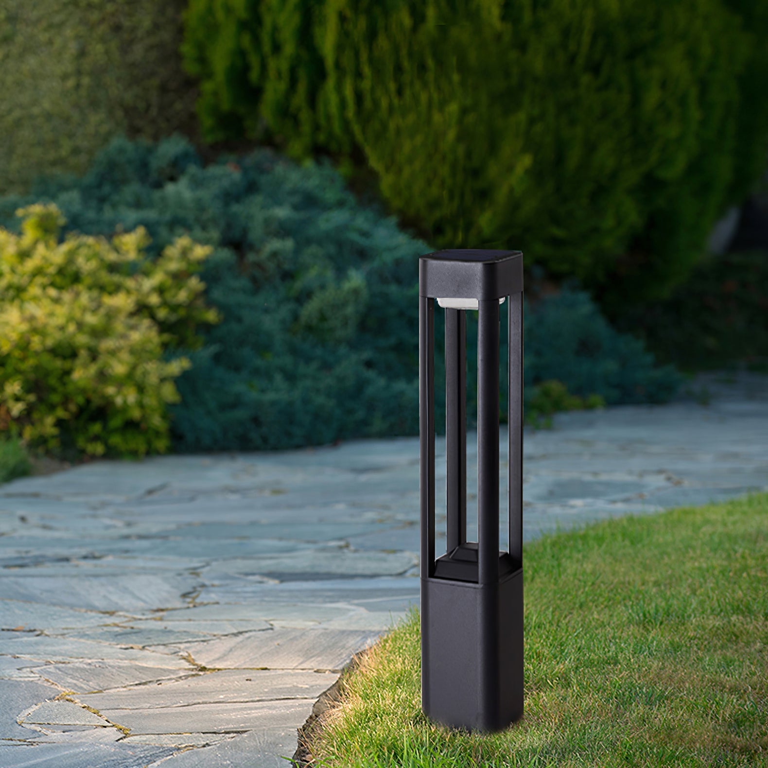 Slim Column Path Bollard
