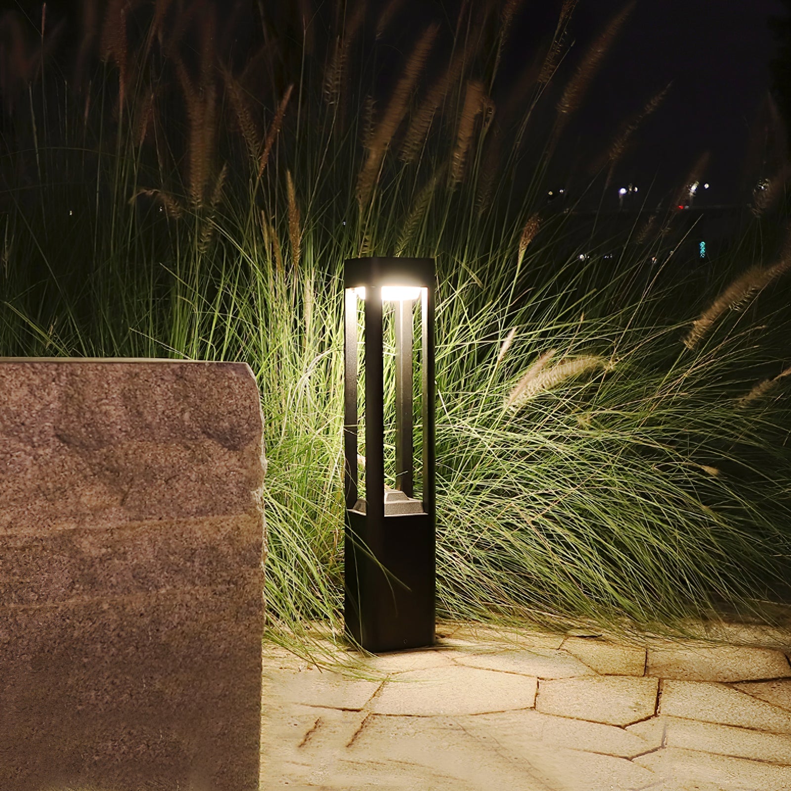 Slim Column Path Bollard