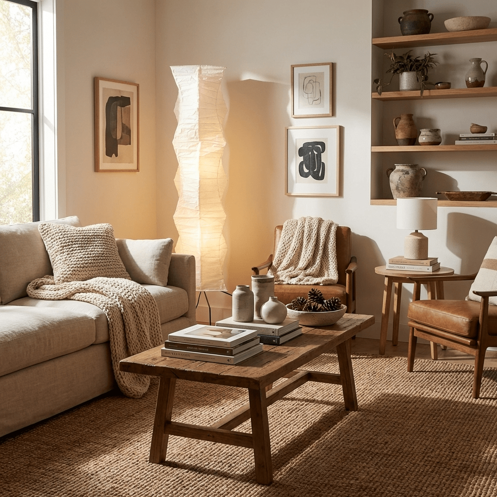 Nagare Mulberry Paper Floor Lamp