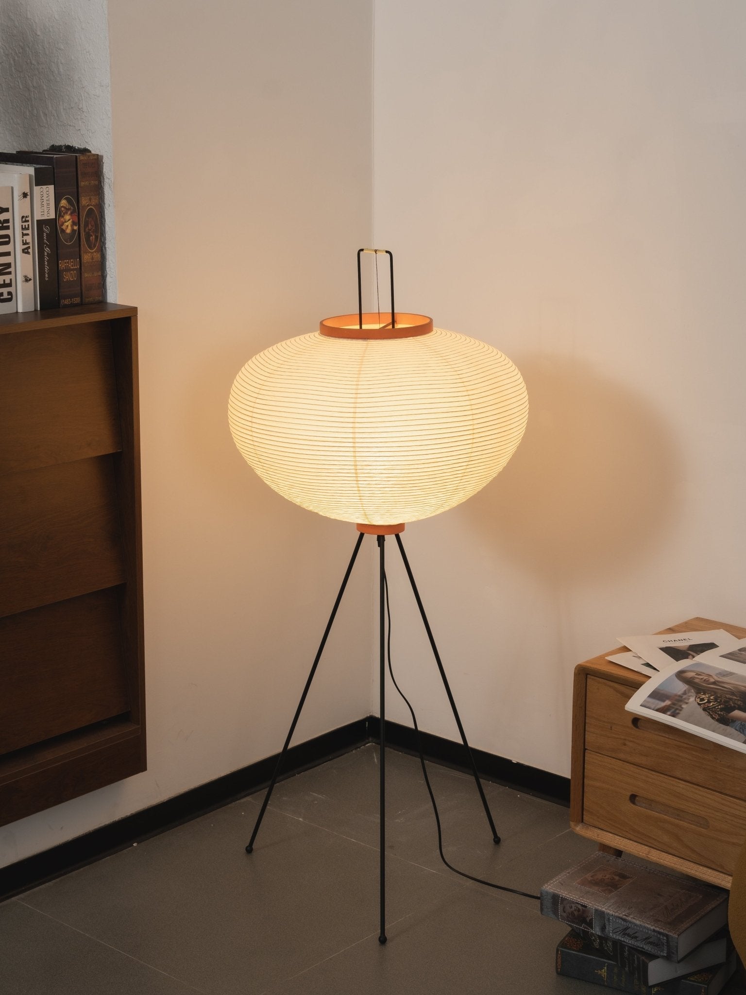Nagare Mulberry Paper Floor Lamp