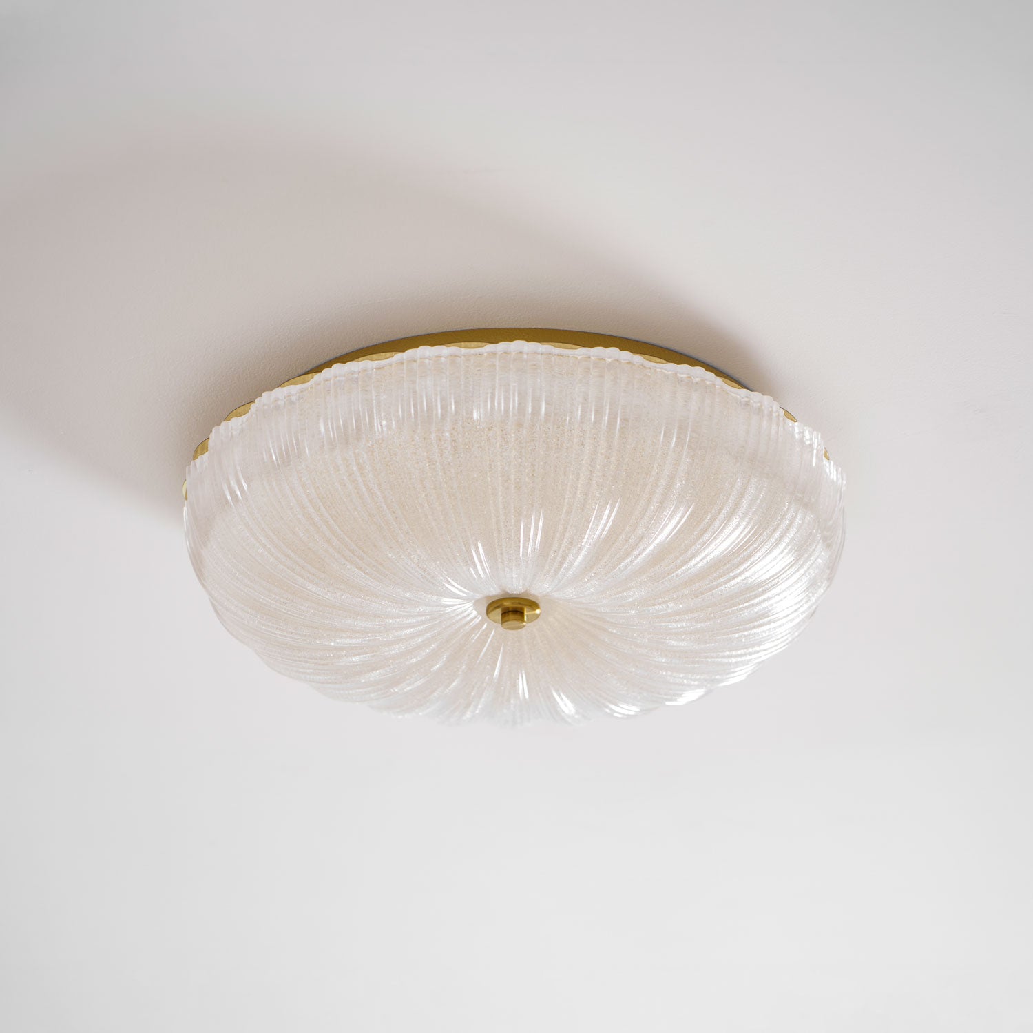 Solstice Frosted Glass Flush Mount