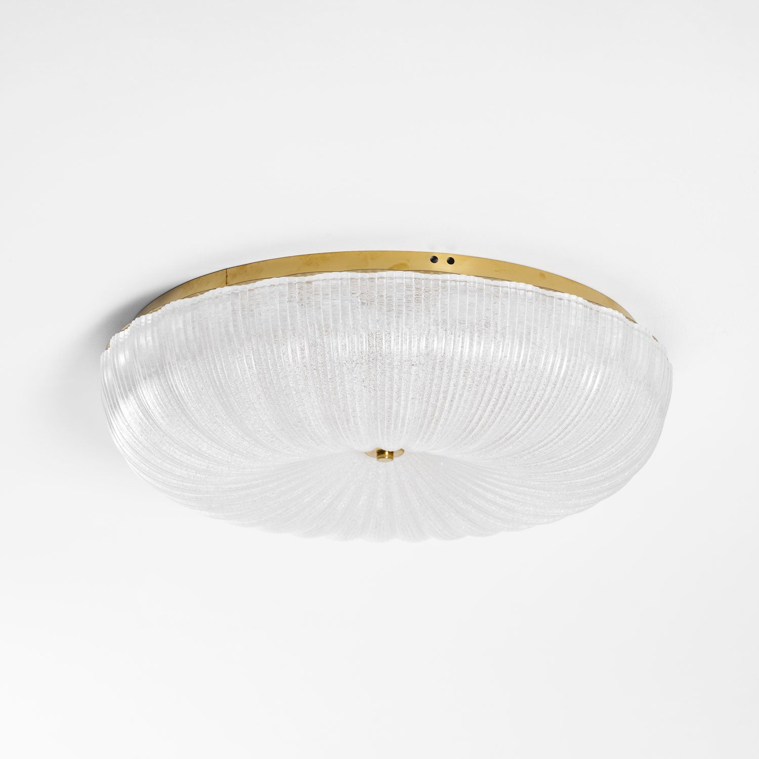Solstice Frosted Glass Flush Mount
