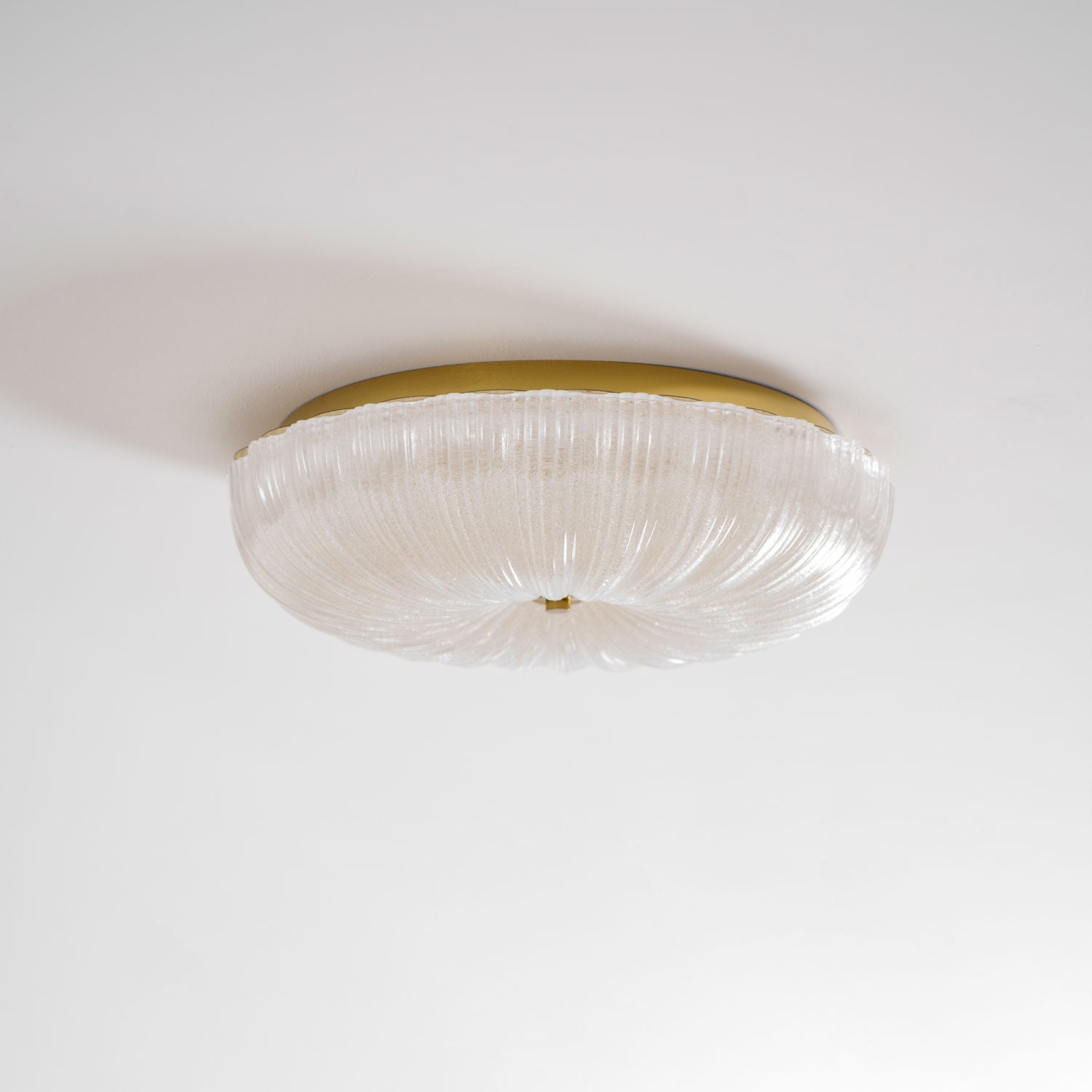 Solstice Frosted Glass Flush Mount