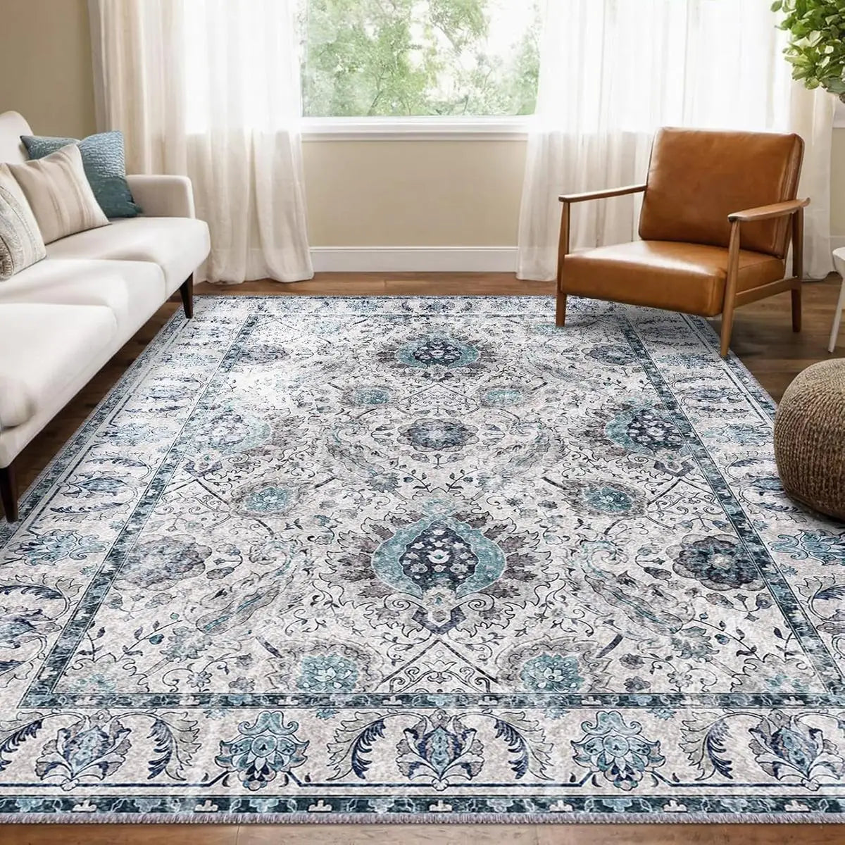 Sahara Bohemian Washable Rug