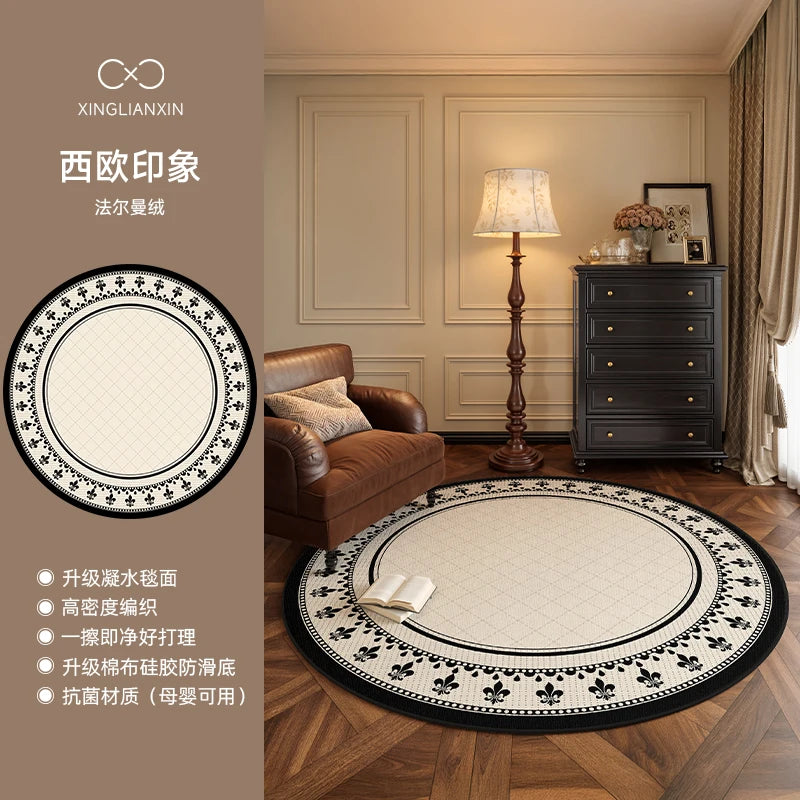 Aldric Medallion Round Rug