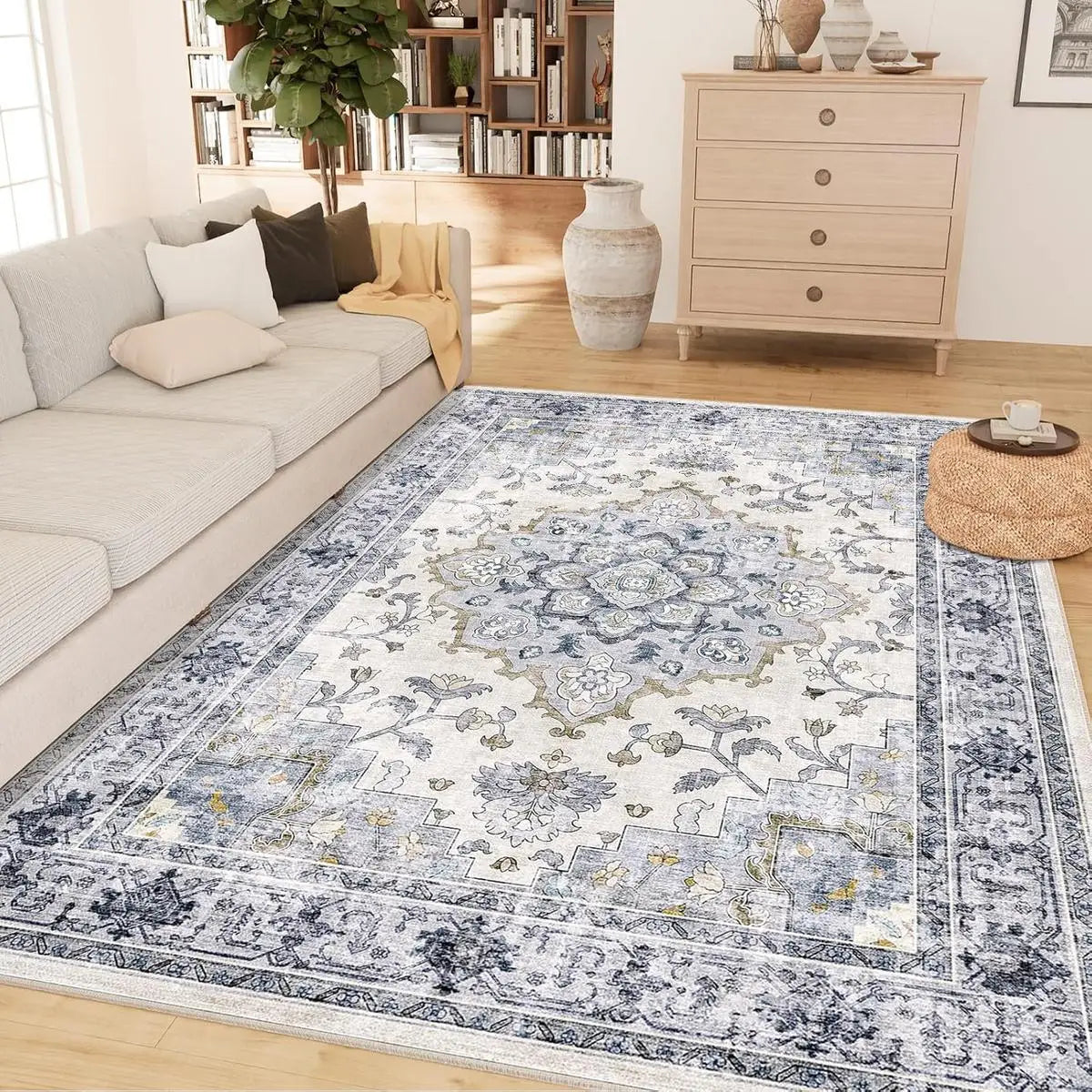 Sahara Bohemian Washable Rug