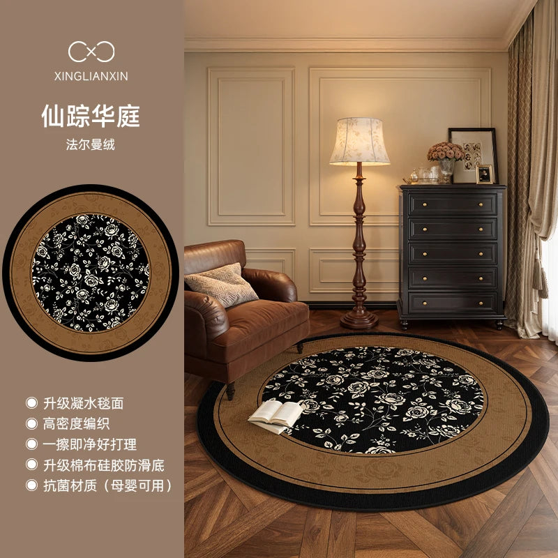 Aldric Medallion Round Rug