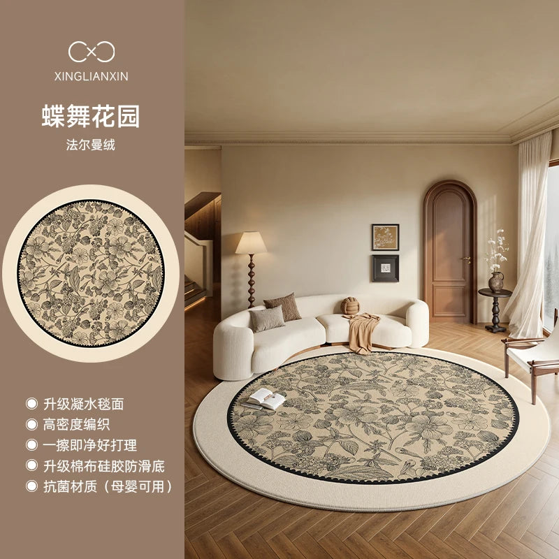 Aldric Medallion Round Rug