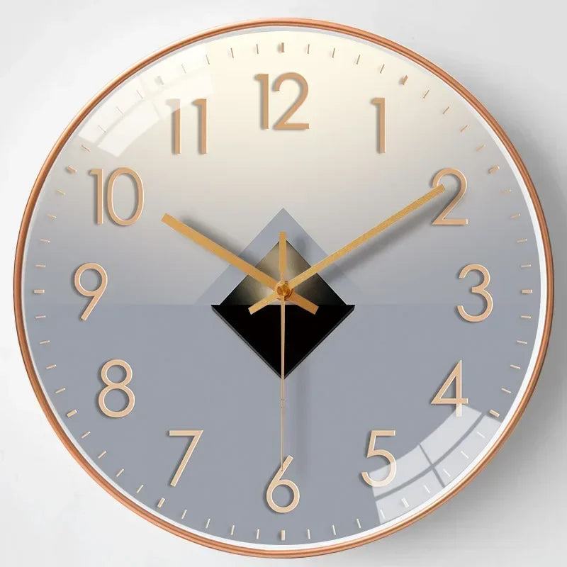 Clear Glass Dial Wall Clock
