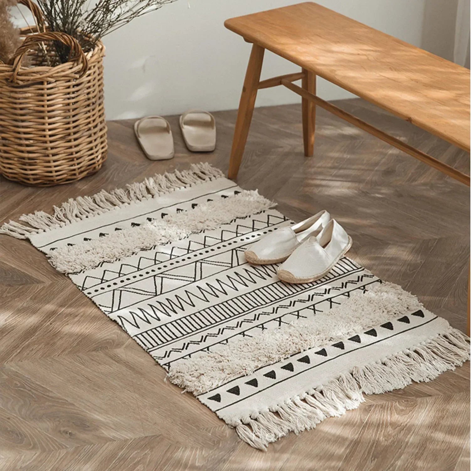 Marrakech Tufted Tassel Rug