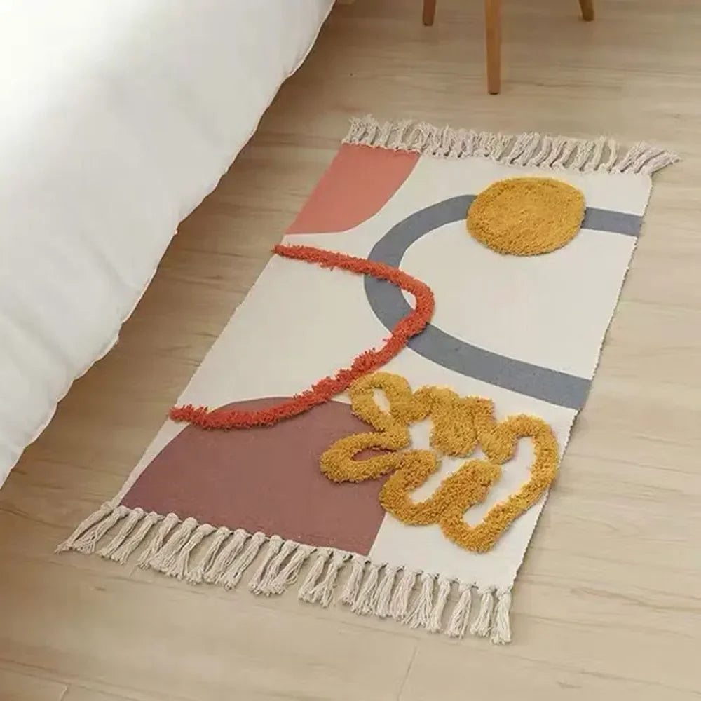 Linea Cotton Tassel Mat