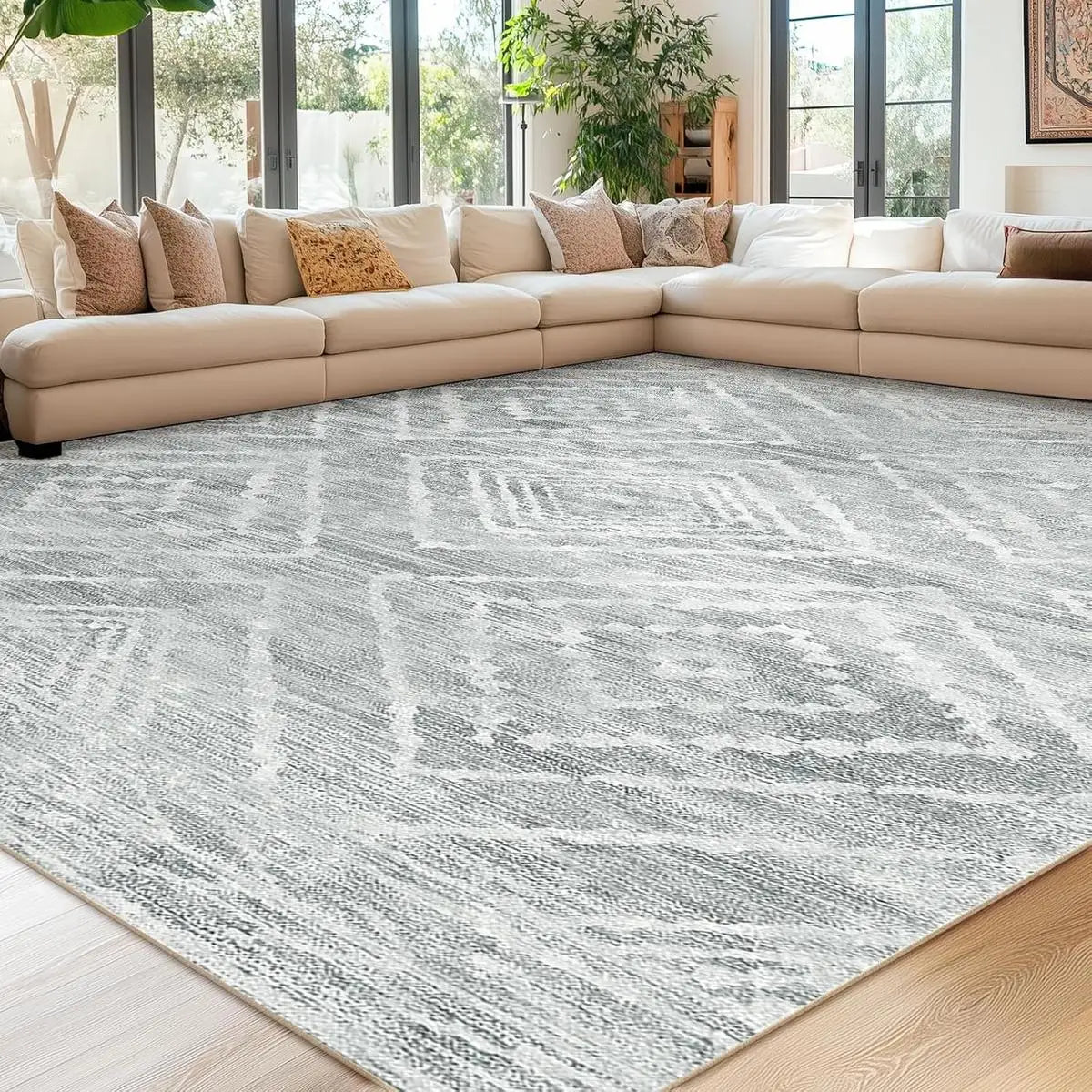 Sahara Bohemian Washable Rug