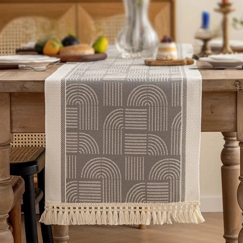 Halda Linen-Weave Table Runner