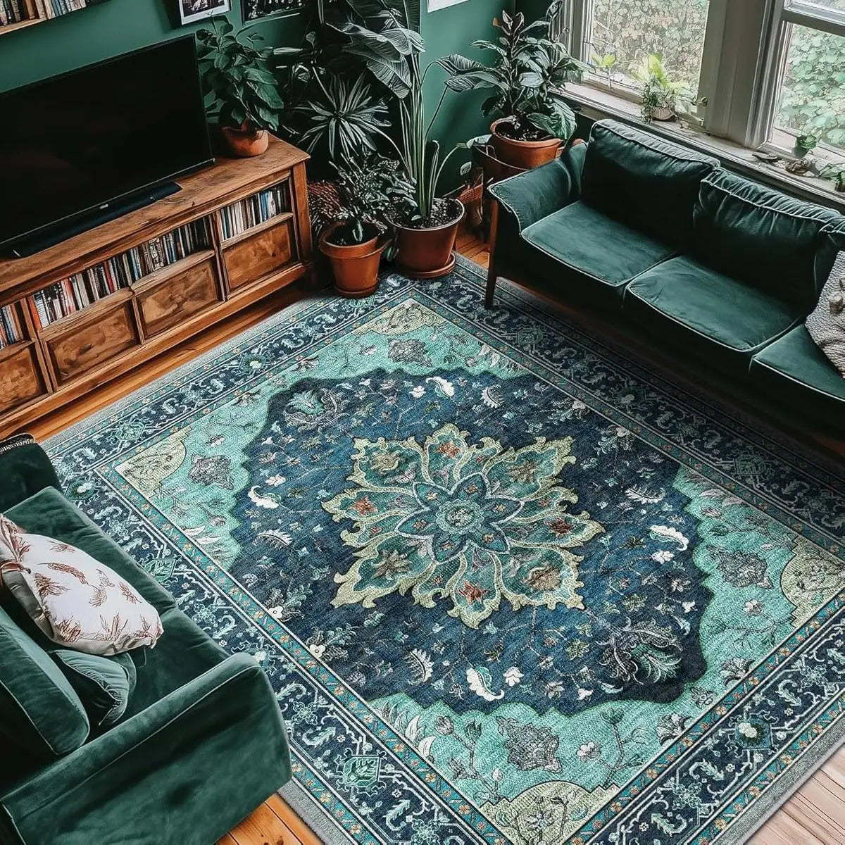 Sahara Bohemian Washable Rug