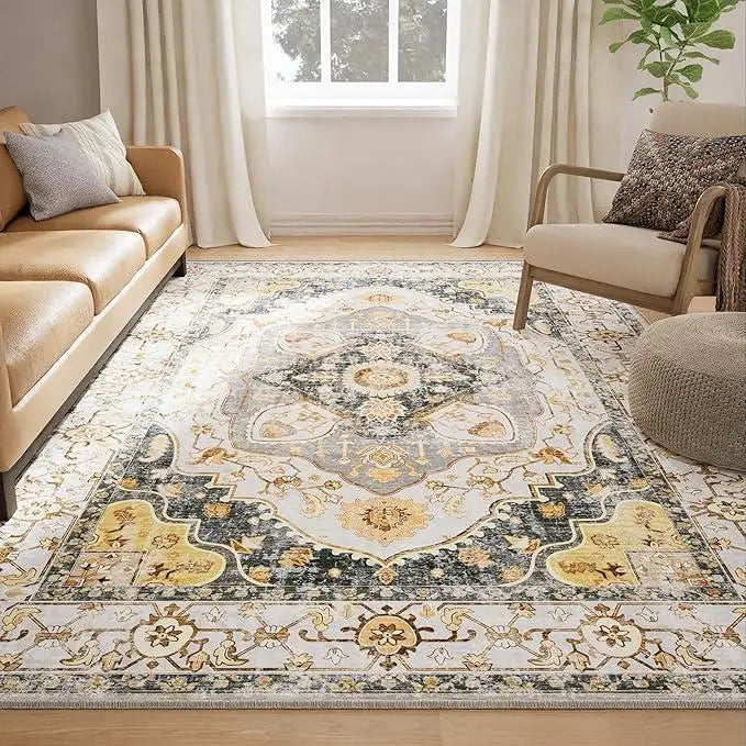 Sahara Bohemian Washable Rug