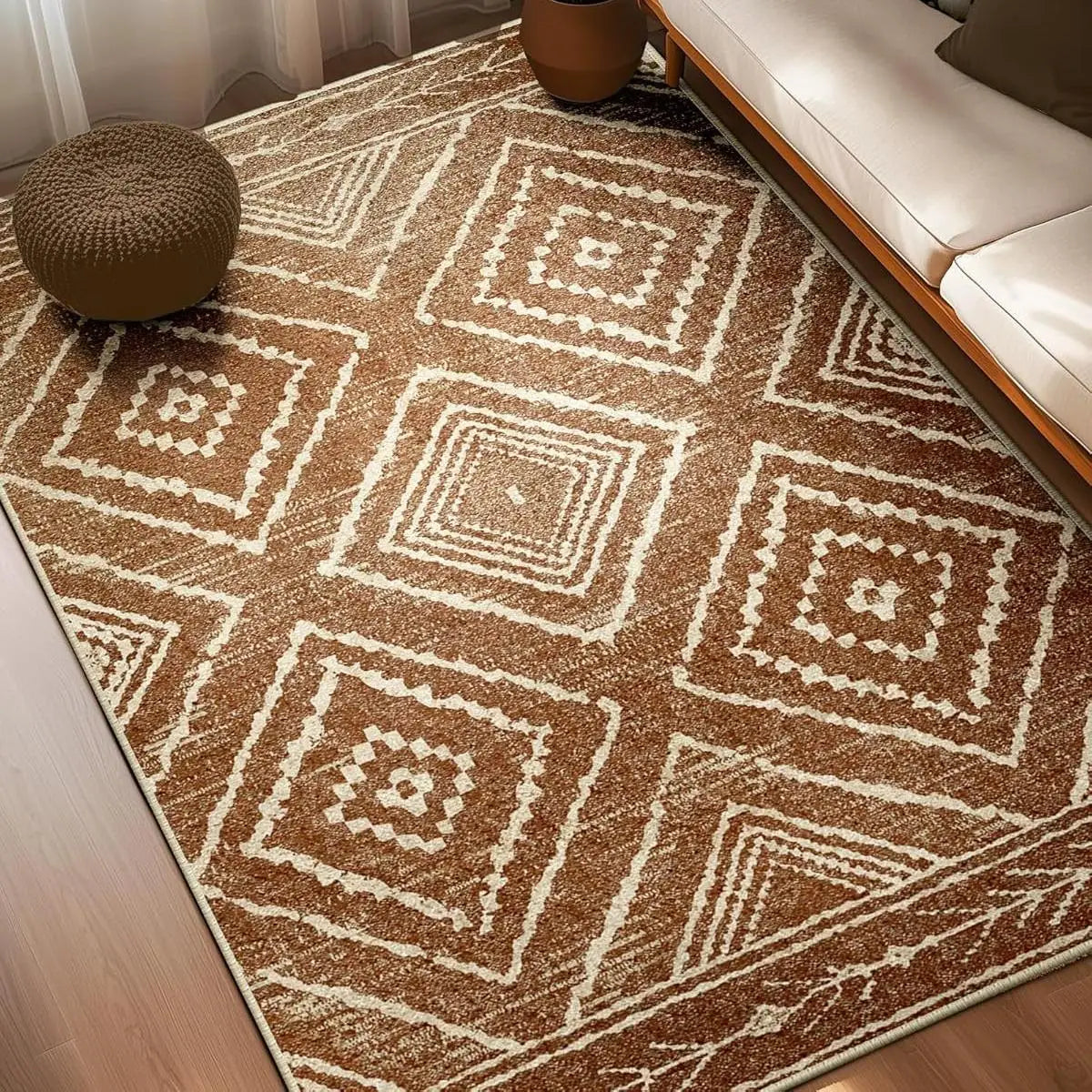 Sahara Bohemian Washable Rug