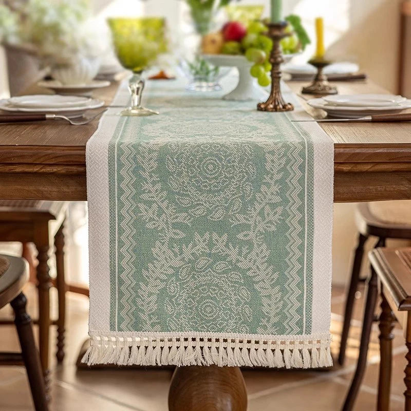 Halda Linen-Weave Table Runner