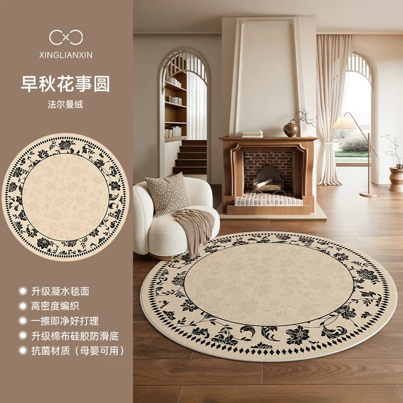 Aldric Medallion Round Rug