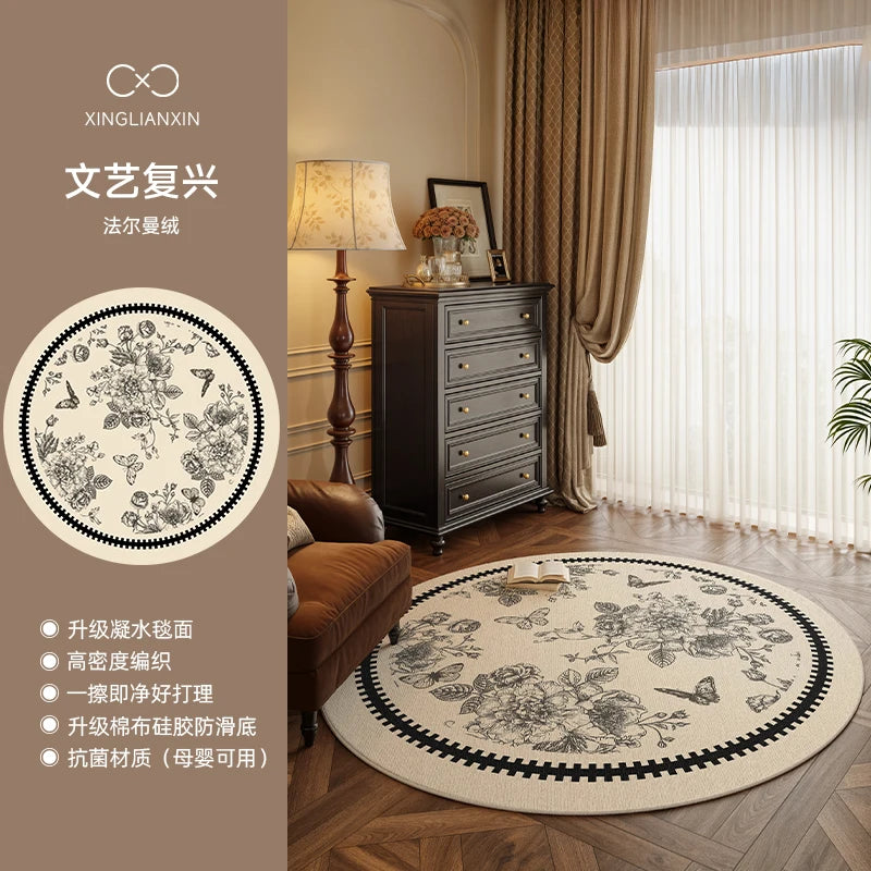 Aldric Medallion Round Rug