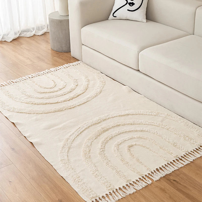 Arc Rainbow Cotton Linen Runner