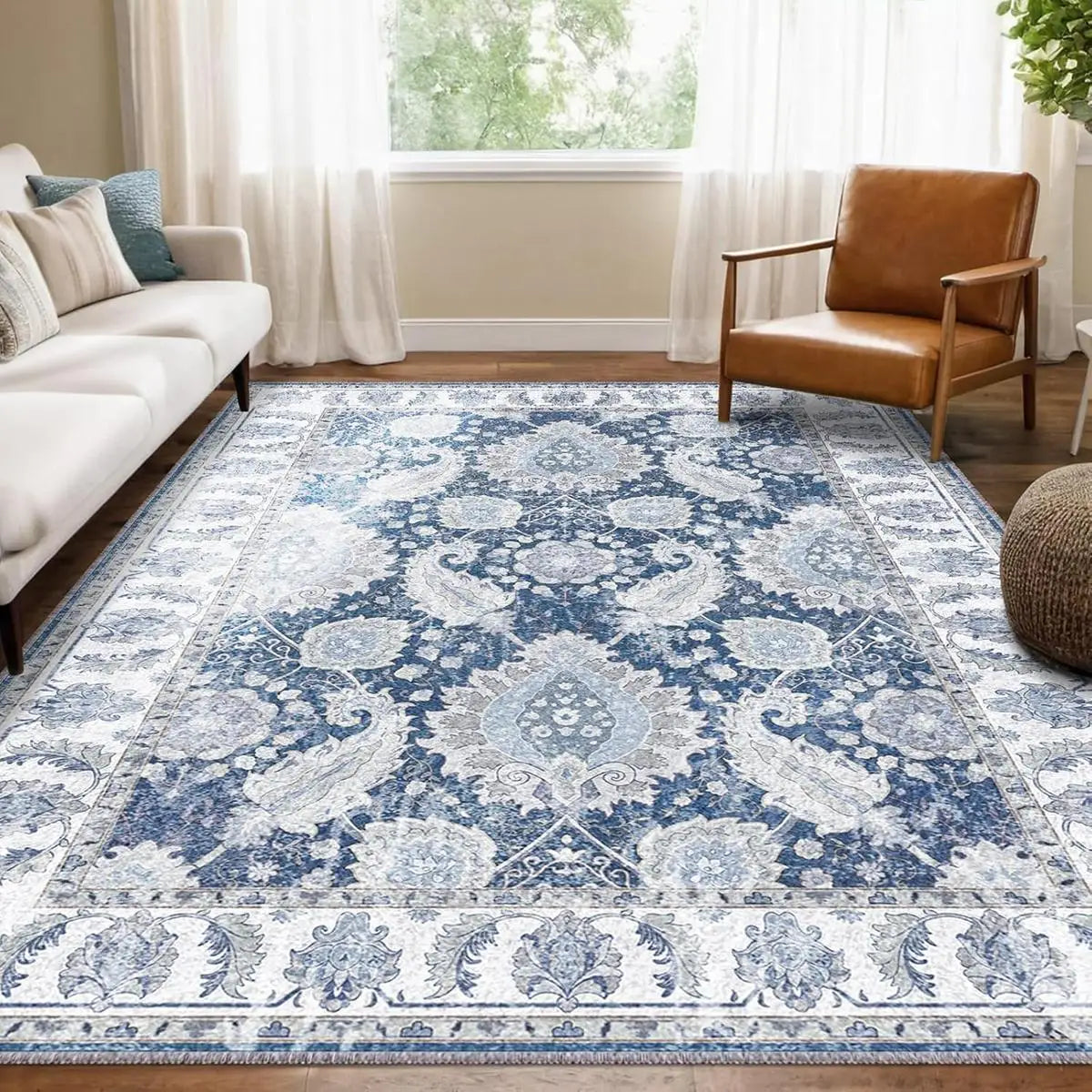 Sahara Bohemian Washable Rug
