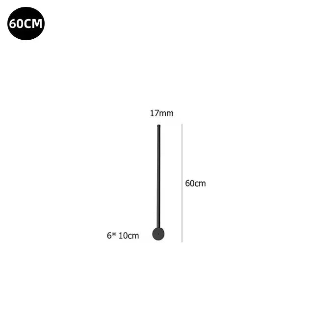Rotating Outdoor Strip Wall Light