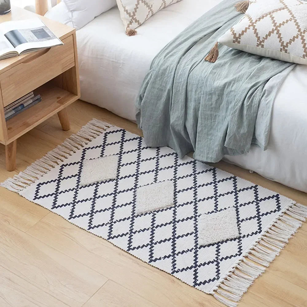 Linea Cotton Tassel Mat